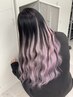 カット+ポイントケアブリーチダブルカラー¥14300