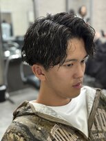 ルートバイドット 町田店(root by dot.)&nbsp;縦落ちツイストスパイラル×センターパート