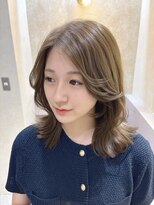 ラフィット 下大利店(lafit)&nbsp;ミディアムレイヤー／結んでもかわいい