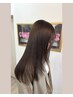 新規限定【初カラーの方にもオススメ】カット＋艶感カラー&TR￥12000→9500
