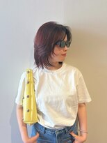 ボーイミーツガール(boy meets girl) ボブレイヤー+チェリーレッド