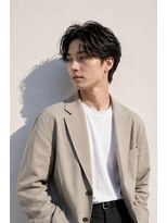 ルシード スタイル オルガ(LUCIDO STYLE Orga)&nbsp;色気漂うニュアンスセンターパート×大人韓国スタイル