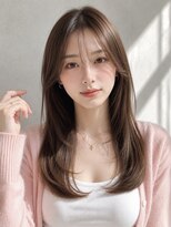 ノア 三宮店(NOA)&nbsp;【NOA】韓国風レイヤー×顔まわりレイヤー×シースルーバング
