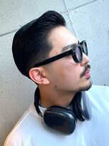 ガズル ハラジュク(GUZZLE HARAJUKU)&nbsp;七三テーパーフェードスタイル