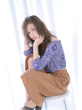 ブルー(Blue) 【blue】トーンを抑えたWカラーアッシュグレージュ☆