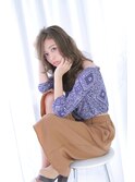 【blue】トーンを抑えたWカラーアッシュグレージュ☆