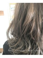 ヘアーガーデン シュシュ(hair garden chou chou) 【外国人風】グレージュグラデーション