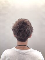 ヘア プロデュース アイモ(Hair Produce Aimo)&nbsp;ツーブロックの柔らかセクシーなミルクティーブランジュ☆