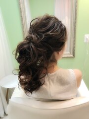  ShellBearヘアアレンジ☆振袖/袴/着物/銀座/東銀座/ヘアセット