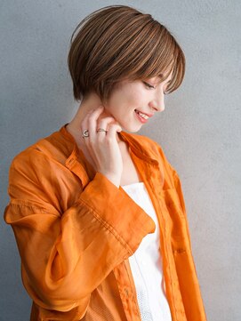 カンナ(Canna) ショートボブ/マッシュ/マロンベージュ/髪質改善/tokio/20代30代