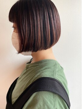 ツイギー 宮西店(TWiGGY) コロンとかわいいミニボブ