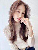 ケーツー心斎橋 クイーンズガーデン バイ ケーツー(K two QUEEN'S GARDEN by K two) 韓国風センターパートゆるくびれ1/心斎橋&難波&なんば