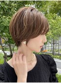大人可愛いショート