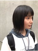 マッシュ/くびれヘア/ビタミンカラー[南青山/表参道駅]