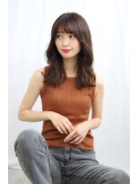 フレームプラス 御堂筋難波店(FRAME +)&nbsp;大人かわいい無造作ウェーブ