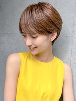 オーブ ヘアー ソレイユ 福岡千早店(AUBE HAIR soleil) オトナ可愛い丸みショート/20代30代40代/小顔/似合わせ