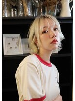 オペラ 調布店(OPERA by BALLEThair)&nbsp;ペールグリーンボブ/ホワイトグレージュネビージュ