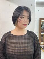 リッカ(RICCA)&nbsp;インナーカラーがアクセントのしっとり大人ボブ/20代30代/恵比寿