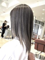 クアトログランシュ ひたちなか店(QUATRO×GranCieux)&nbsp;ナチュラルバレイヤージュ×ナチュラルグレージュ