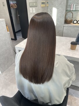 ローカス(Locus) 髪質改善カラー/透明感ソフトアッシュ/グレージュ