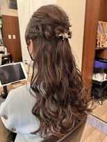 リュック(RYUCK)&nbsp;ゆるふわハーフアップ♪