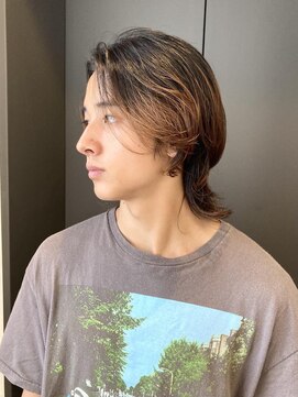 ペイジバイネオリーブ 吉祥寺店(Paige by Neolive) メンズウルフ/センターパート/ニュアンスパーマ