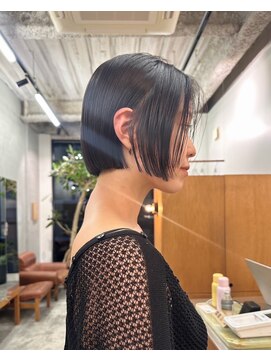 ニール 名古屋 伏見 丸の内(NEELU) 【Neelu_misa】髪質コントロール×コンパクトボブ