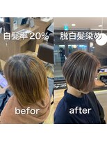 リボーン ビューティー リゾート 松戸店(re-born Beauty Resort) 白髪染めミルクティー