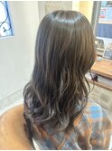 ブリーチ無し オリーブベージュ