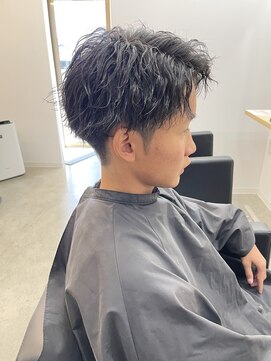 ザワン(The one) ピンで作るツイストパーマ