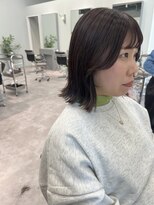 ミッシュバイアーバン(misch by urban.)&nbsp;切りっぱなしボブ　【平野　夏奈】