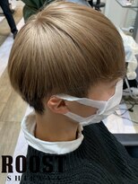 ルースト 渋谷店(ROOST)&nbsp;マッシュ×ミルクティーグレージュ