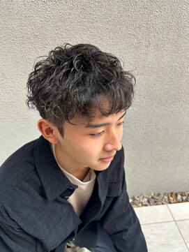 ブレイズ(BLAZE) 【くせ毛風パーマ・刈り上げマッシュ】