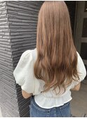 ナチュラルなロングヘア
