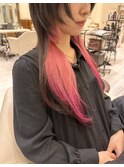ピンク☆インナーグラデーションカラー
