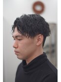 カット パーマ フェード シェービング ヘッドスパ