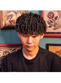 外国人風コイルカーリー