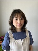 ふわふわミディアムスタイル
