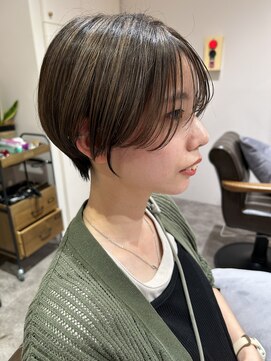 アンユヘアー 与野駅前店(unu.hair) 30代40代50代与野/イメチェン大人女性/ショートカット