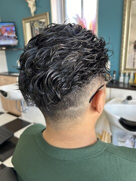 バーバーショップ ヘアーライフ アン(Barber Shop HairLife An) 宮城リョータ風パーマ