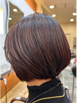 ヘアモーブ チャンプス 北松戸(HAIR MOVE champ's)の写真/グレイカラーで印象チェンジ☆こだわり商材が叶えるダメージレスで魅せる色味♪極上ケアをご体感ください！