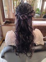 ジュエル(JEWEL)&nbsp;ハーフアップ