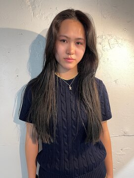 コードプラスリム(CODE+LIM) オリーブカラー/艶髪