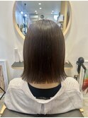 切りっぱなしボブ