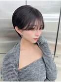 髪質改善マッシュショート