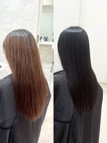 シンズ 銀座(sins)&nbsp;湿気で広がる髪、sinsストレートで髪のストレス0に！[30代40代]