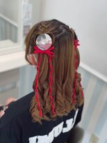 ヘアセットサロン ミント(Hair set salon MINT)&nbsp;ハートハーフツイン