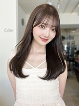 コート 表参道(Cote) 美髪レイヤーカット/顔まわりレイヤー/ストレートロングレイヤー