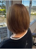 東静岡ショートボブくびれショートイルミナカラー顔周りレイヤー