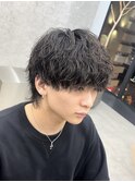 シャドウパーマ波巻きスパイラルパーマウルフパーマ名古屋駅栄駅